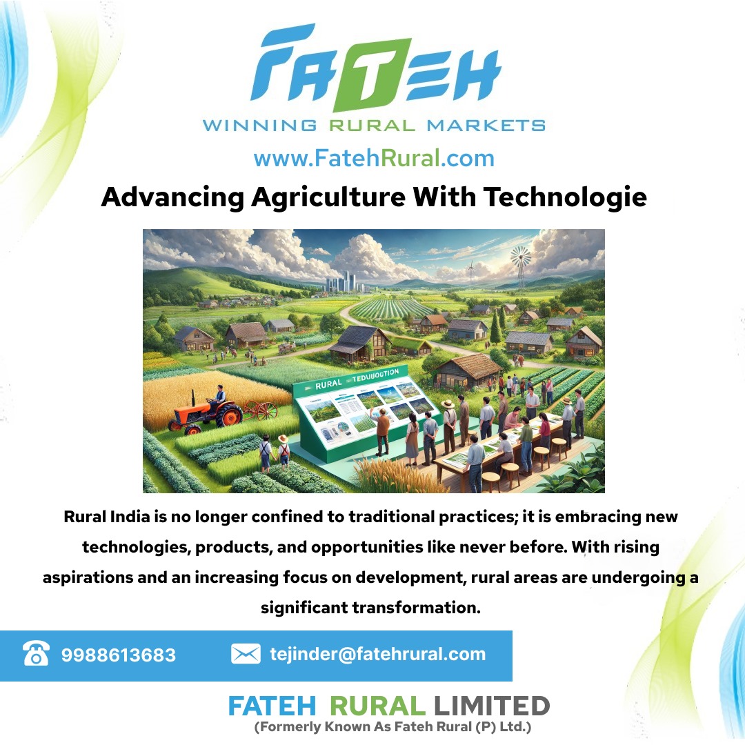 Advancing Agriculture with Technology - Fateh Rural Limited