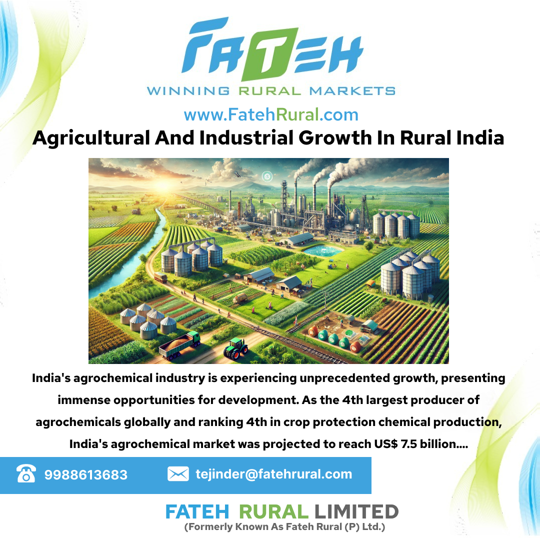 Agricultural and Industrial Growth in Rural India