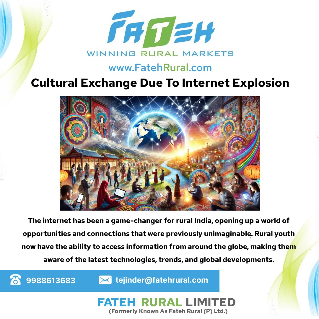 Cultural Exchange in Rural India Due to Internet Explosion - Fateh Rural