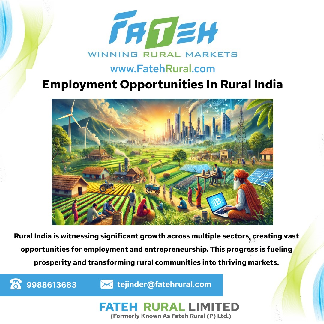 Employment Opportunities in Rural India