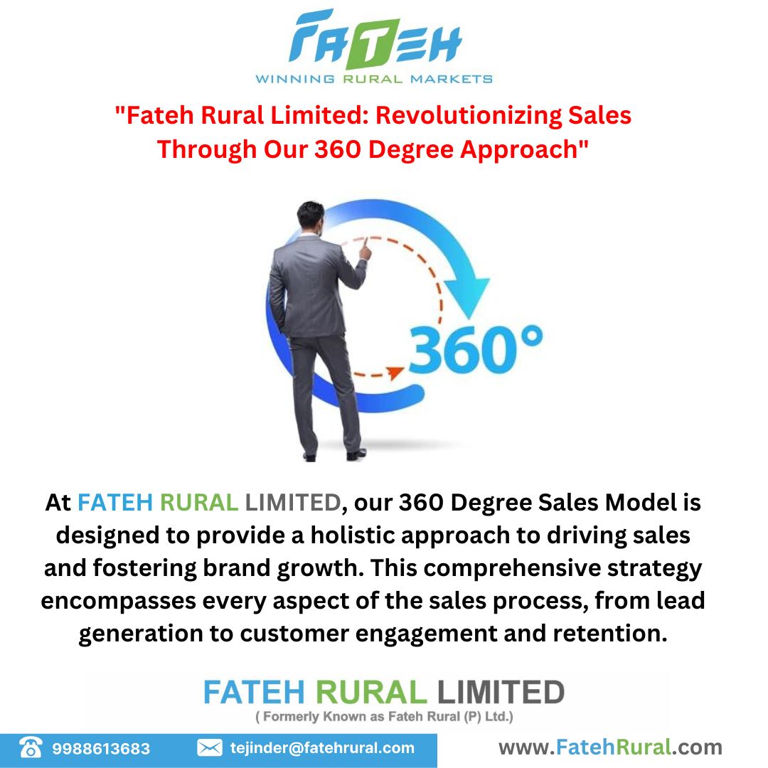 Fateh Rural Limited: Revolutionizing Sales Through Our 360 Degree Approach