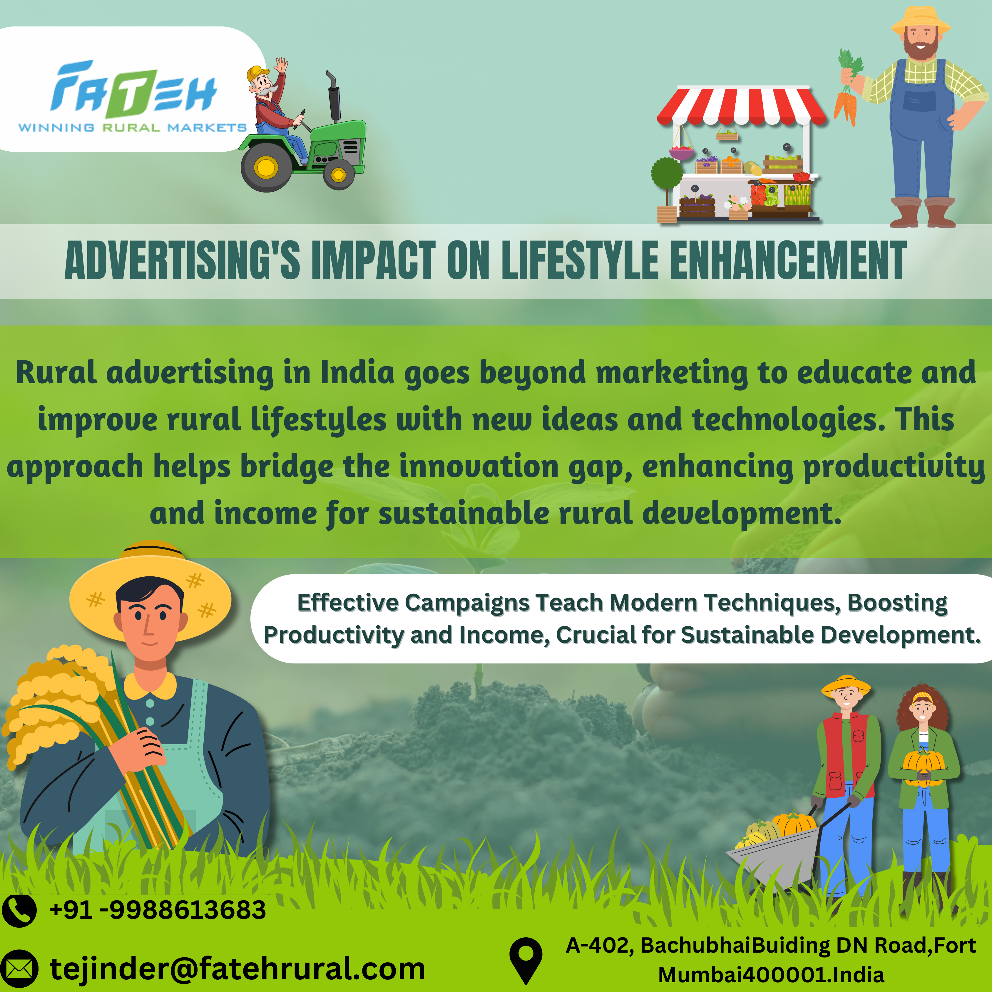 Fateh Rural Limited rural advertising for lifestyle enhancement in India
