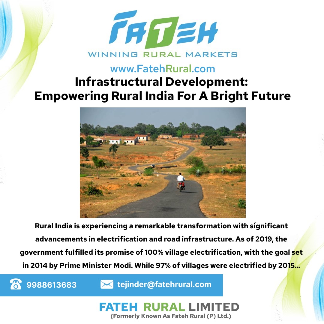 Infrastructural Development in Rural India