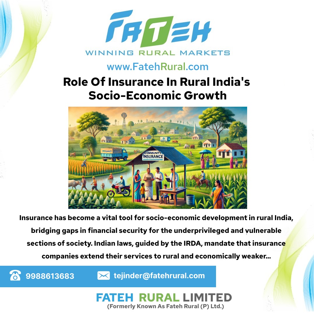 Role of Insurance in Rural India's Growth by Fateh Rural Limited