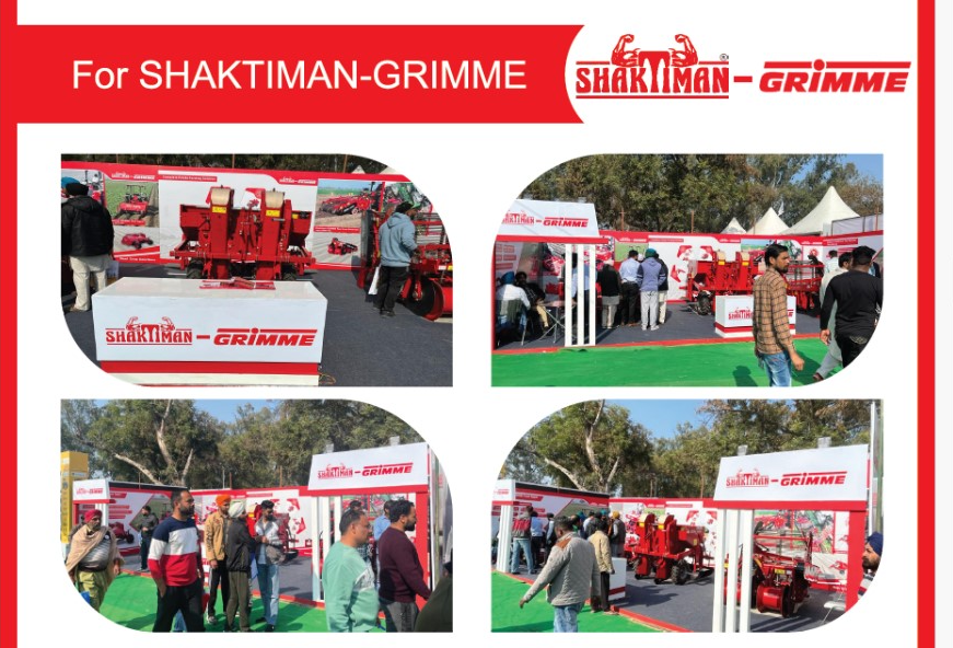 Shaktiman Grimme Rural Marketing Stall Setup by Fateh Rural Limited in India